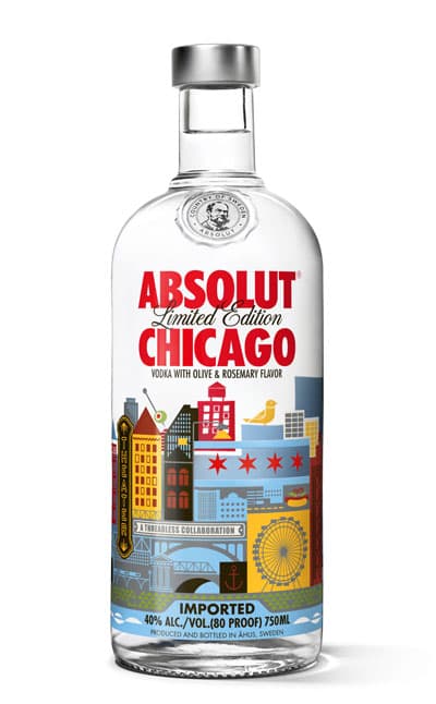 Absolut Pays Homage To The Windy City And Introduces A Chicago-Inspired Flavor In A Crowdsource Designed Bottle