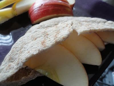 Apple Brie Pita