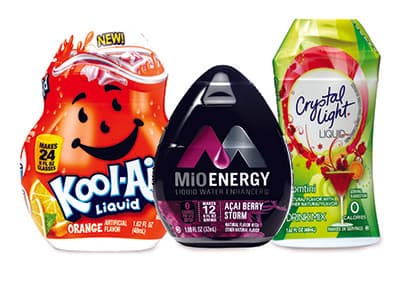 Boost Water Sales with Top-Selling Flavor Enhancers – MiO, CRYSTAL LIGHT and KOOL-AID