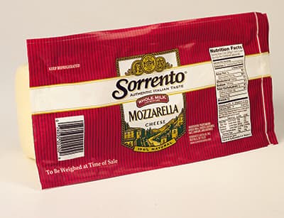 sorrento deli mozz pckg
