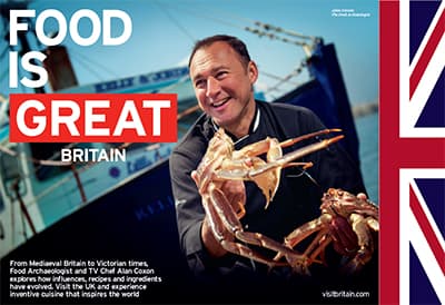 TV Celebrity chef becomes British Ambassador for food, drink and tourism