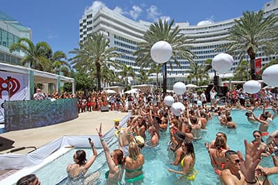 iHeartRadio Ultimate Pool Party Presented By VISIT FLORIDA At Fontainebleau's BleauLive - Pool Stage Show