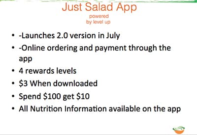 Just Salad App
