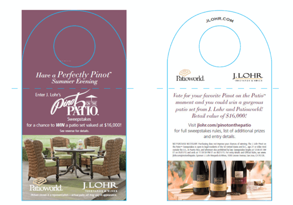 J. Lohr Vineyards & Wines Unveils Pinot on the Patio Sweepstakes