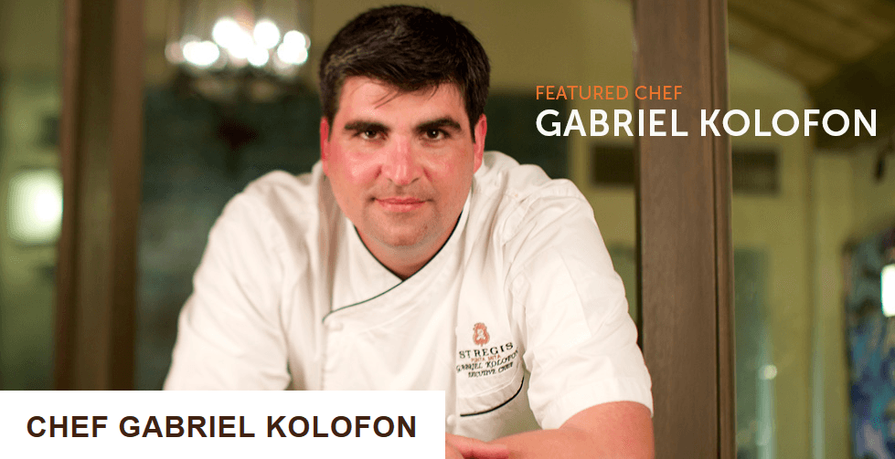 F&B Magazine : Chef of the Month Chef Gabriel Kolofon