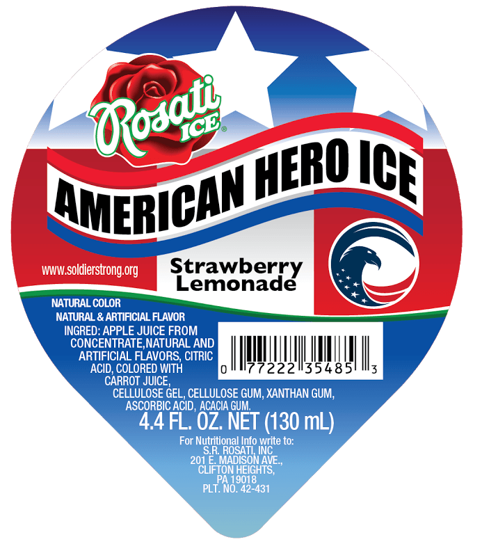 Rosati Italian Ice Expands Partnership with Dynamic Veterans Nonprofit, SoldierStrong
