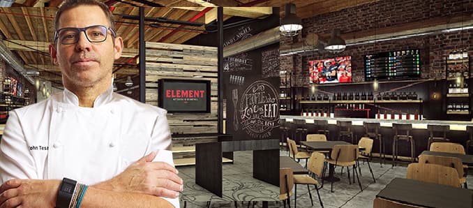 F&B Magazine Q&A with Chef John Tesar of Element Kitchen & Cocktail