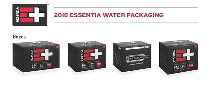 Essentia Water Unveils New Packaging And Multi-Pack Designs