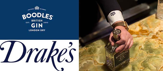 BOODLES GIN AND DRAKE’S COLLABORATE TO CREATE EXCLUSIVE SHIRT