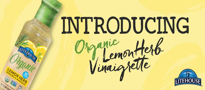 Litehouse Welcomes Lemon Herb Vinaigrette