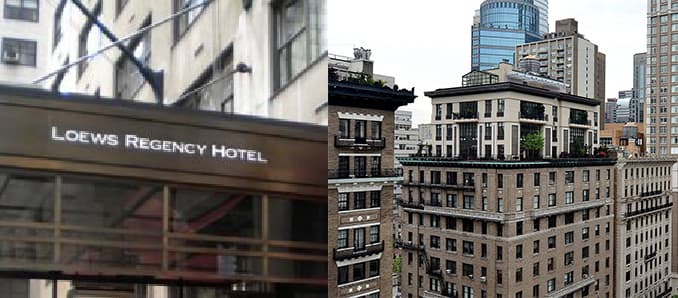 Loews Regency Hotel announces Park Avenue Privileges program