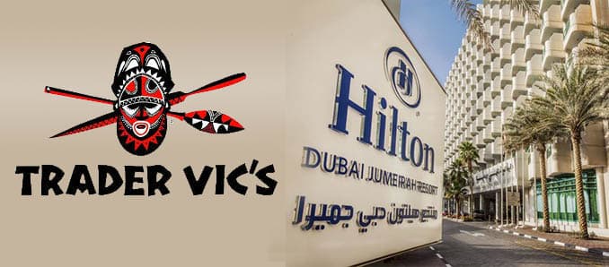 Trader Vic’s Contines ​Worldwide Expansion With The Opening Of The Hilton Dubai Jumeirah
