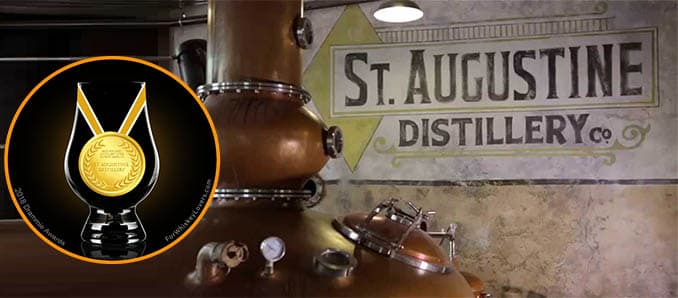 St. Augustine Distillery Wins 2018 Drammie Award for “Best Whiskey Distillery Tour in North America”