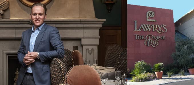 Ryan O'Melveny Wilson has been named Chief Marketing and Strategy Officer for Lawry's Restaurants globally