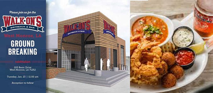 Walk-On’s Makes Its Ouachita Parish Debut West Monroe LA
