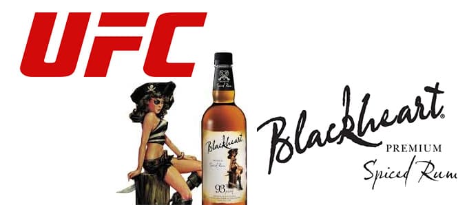 UFC Announces New Marketing Partnership With Blackheart Premium Spiced Rum