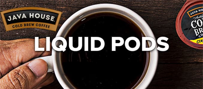 JAVA HOUSE-Authentic Cold  Brew Coffee Pods  Now Available  for Retail Purchase