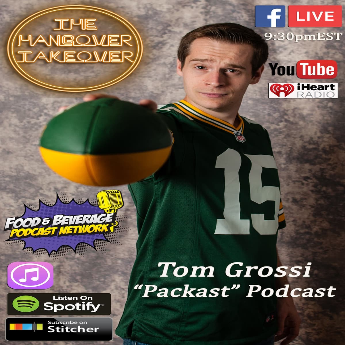 The Hangover Takeover: S3/Ep:14 "CheeseHeads & Beer" w/ Podcaster: Tom Grossi of, Packast