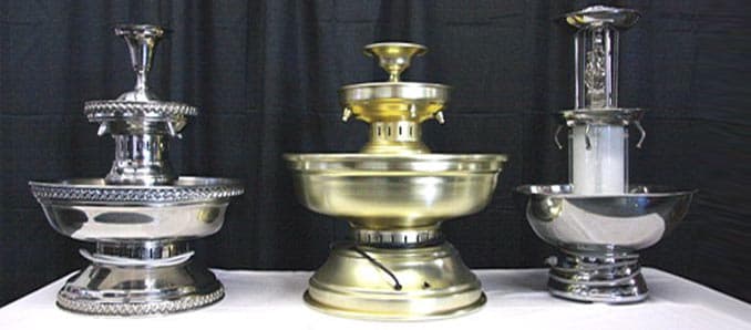 Champagne Fountains A Decorative Concept