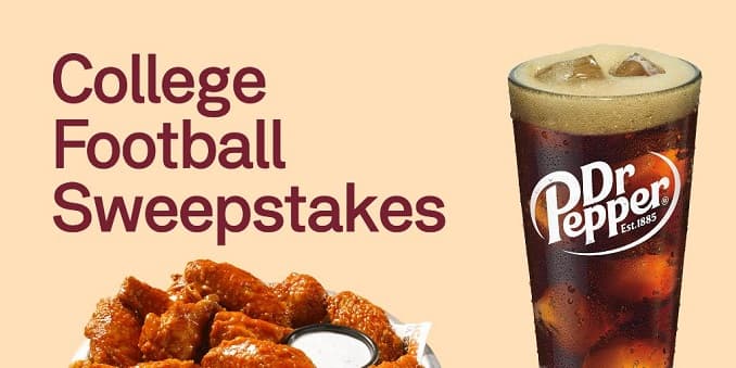 Postmates College Football Sweepstakes