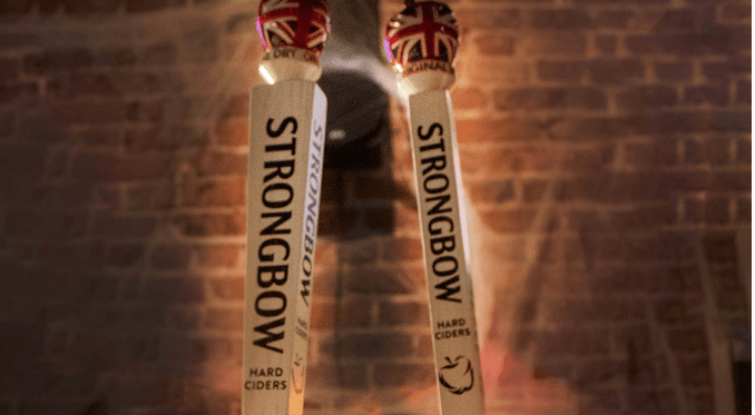 STRONGBOW – Original Dry Now Available On-Premise in 50L Steel Kegs