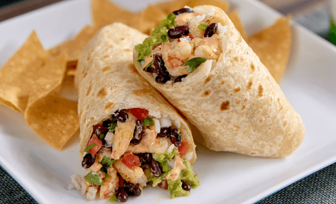 New Norway Lobster Burrito / Lent Dining in Vegas