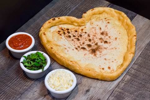 Gourmet To-Go Heart-Shaped Pizza Kit 