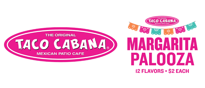 TACO CABANA ANNOUNCES NEW MARGARITAPALOOZA! 12 MARGARITA FLAVORS – $2 EACH – ALL DAY, EVERY DAY