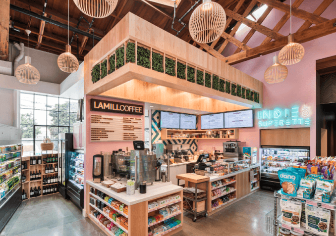 MBH Architects Designs Tropically-Inspired Indie Superette Market in San Francisco