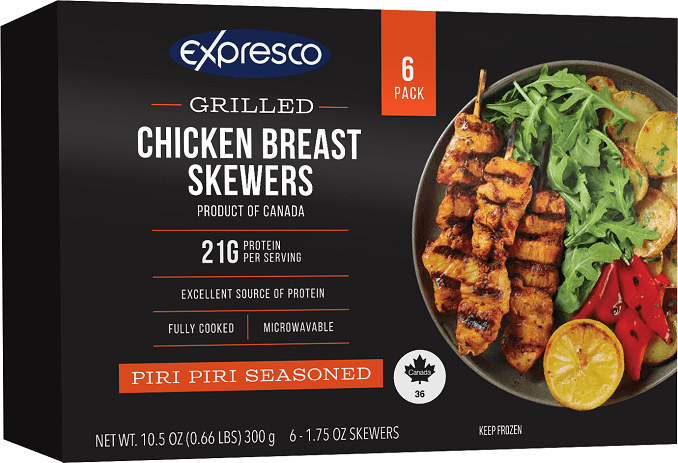 Expresco Foods Launches Frozen Skewer Chicken Line