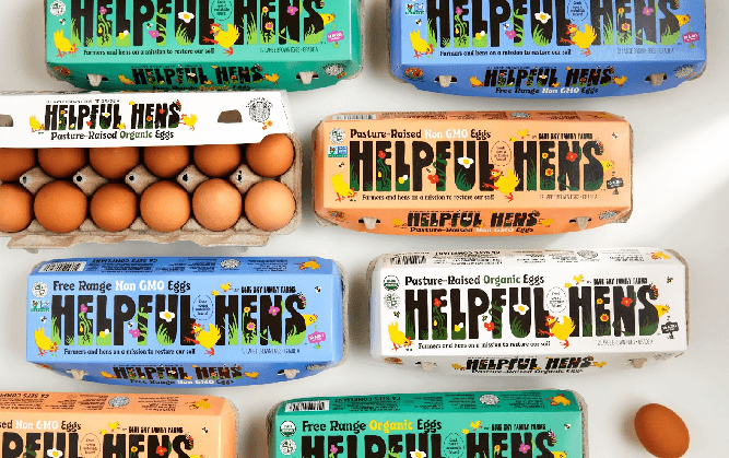 EGG INNOVATIONS’ BLUE SKY FAMILY FARMS INTRODUCES HELPFUL HENS PRODUCT LINE — EGGS THAT ARE BETTER FOR THE PLANET