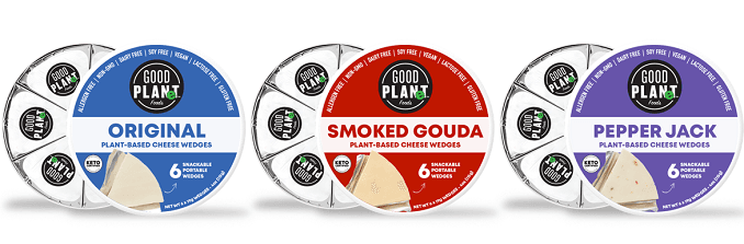 GOOD PLANeT Foods Introduces First to Market Snackable Plant-Based Cheese Wedges