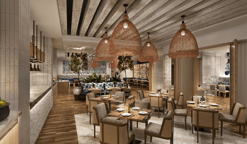 New Mediterranean Restaurant Amare to Debut  with Opening of Walt Disney World Swan Reserve