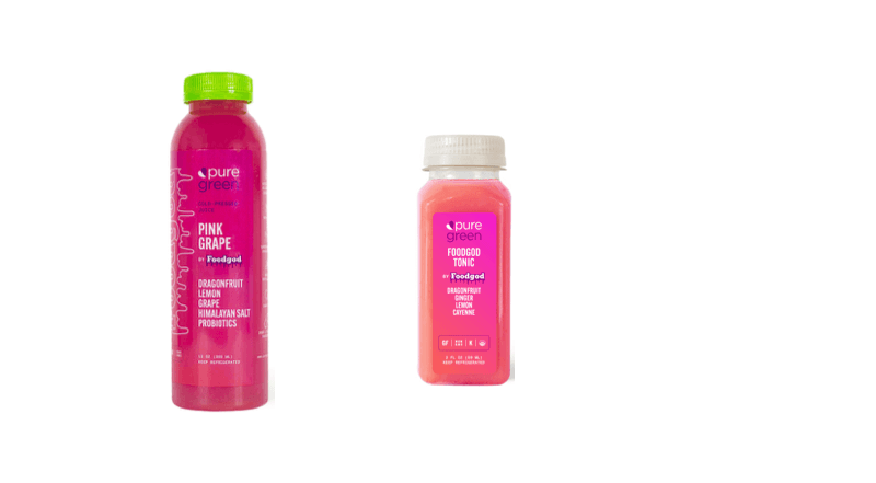 PURE GREEN RELEASES NEW COLD PRESSED JUICE & WELLNESS SHOT CURATED BY FOODGODⓇ
