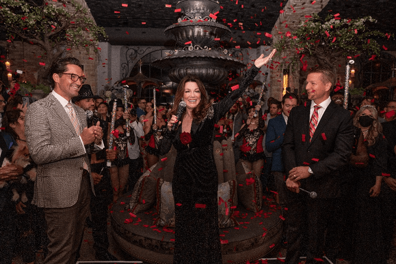 TELEVISION STAR AND RESTAURATEUR LISA VANDERPUMP HOSTED THE STAR-STUDDED GRAND OPENING OF  VANDERPUMP À PARIS AT PARIS LAS VEGAS