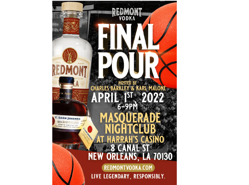 CHARLES BARKLEY & KARL MALONE CLOSE OUT THE FINAL POUR AT MASQUERADE NIGHTCLUB IN HARRAH’S CASINO NEW ORLEANS
