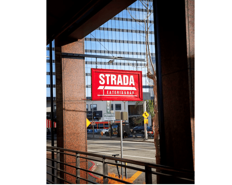 STRADA EATERIA + BAR OPENS UP IN DOWNTOWN LOS ANGELES