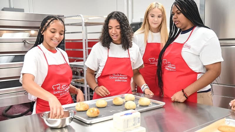 Puratos Bakery School Foundation and Puratos U.S. Open First U.S. Bakery School at Pennsauken High School
