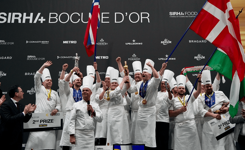 DENMARK WINS THE BOCUSE D’OR 2023, NORWAY AND HUNGARY RESPECTIVELY BOCUSE D’ARGENT AND BOCUSE DE BRONZE