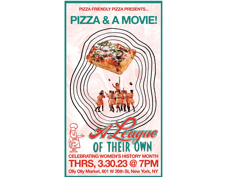 Women’s History Month Pizza & A Movie @ Olly Olly Market 3/30
