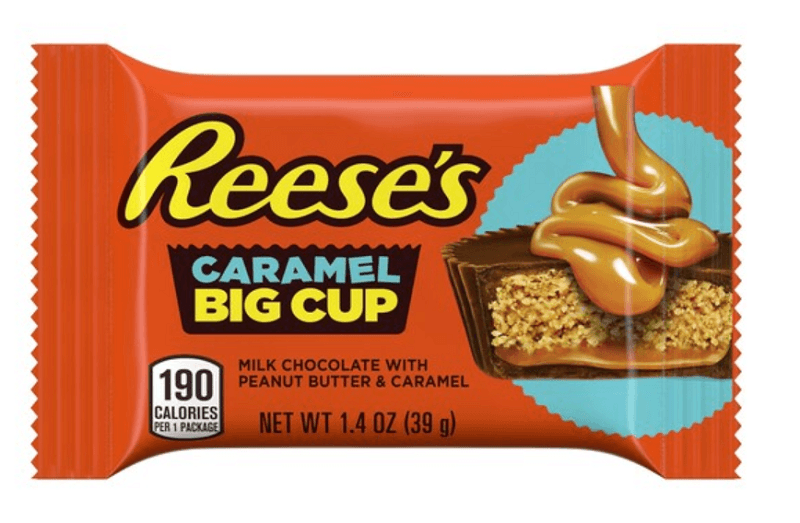 REESE'S PERFECTS PERFECTION WITH THE FIRST-EVER REESE'S CARAMEL BIG CUP