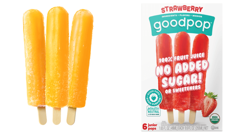 GOODPOP TAKES AIM AT KIDS’ TREATS FOR BEING TOO SWEET