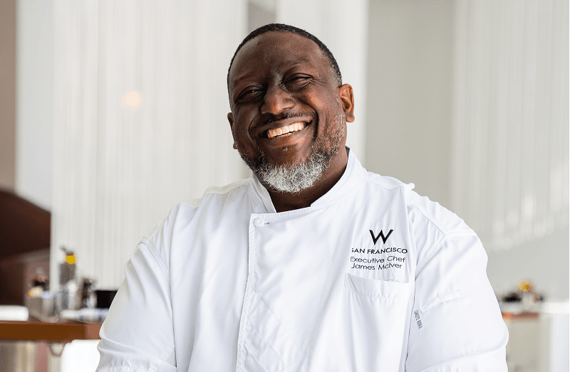 W SAN FRANCISCO APPOINTS JAMES MCIVER AS EXECUTIVE CHEF