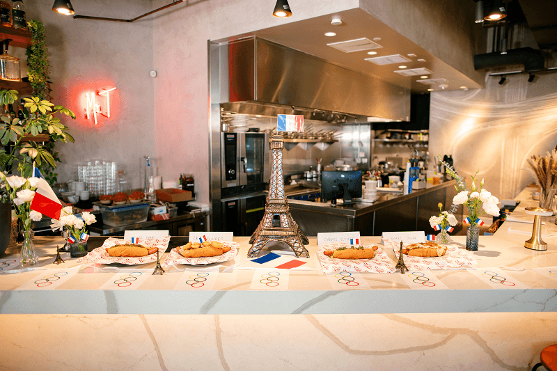 Mr. T restaurant and Pink’s Hot Dog Collaborate to Celebrate the 2024 Olympics