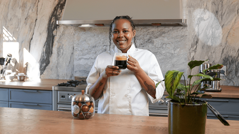 PRIZE-WINNING PASTRY CHEF CELEBRATES SOCIAL CHANGE WITH COFFEE-INSPIRED CREATIONS