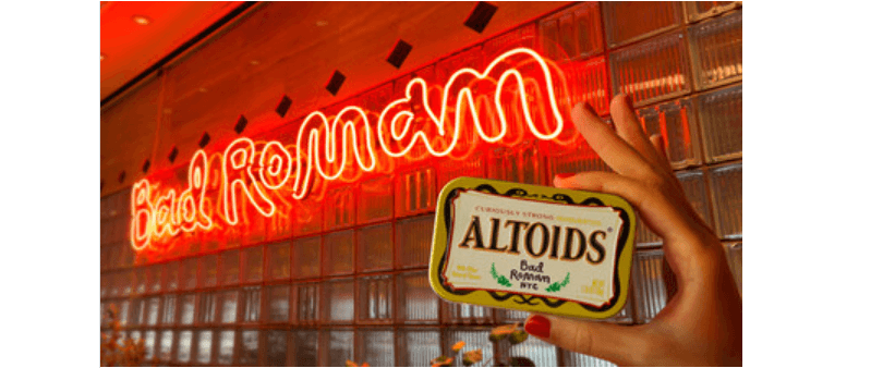 ALTOIDS® Unveils Limited-Edition Collectible Tin Designed In Partnership With NYC Hotspot, Bad Roman