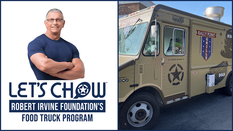 Chef Robert Irvine and the Robert Irvine Foundation launch vocational Food Truck Program for Veterans and First Responders