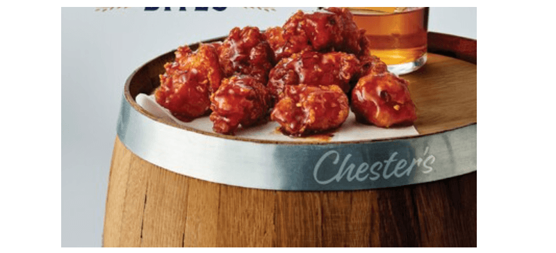 Chester’s Chicken Launches Kentucky Bourbon Bites Nationwide for Limited Time