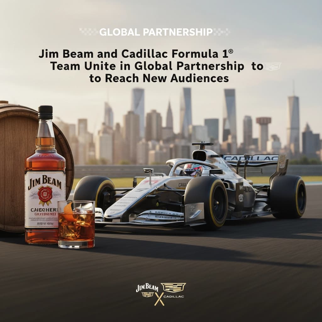 Jim Beam and Cadillac Formula 1® Team Unite in Global Partnership to Reach New Audiences