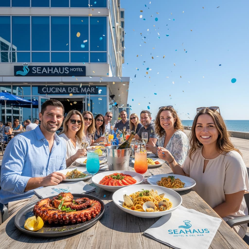 The Seahaus Hotel and Cucina Del Mar Celebrate Grand Opening on Atlantic City Boardwalk